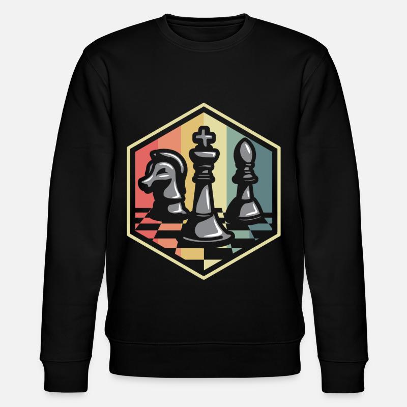 Jeu d’échecs - Sweat bio CHANGER Stanley/Stella Unisexe - noir