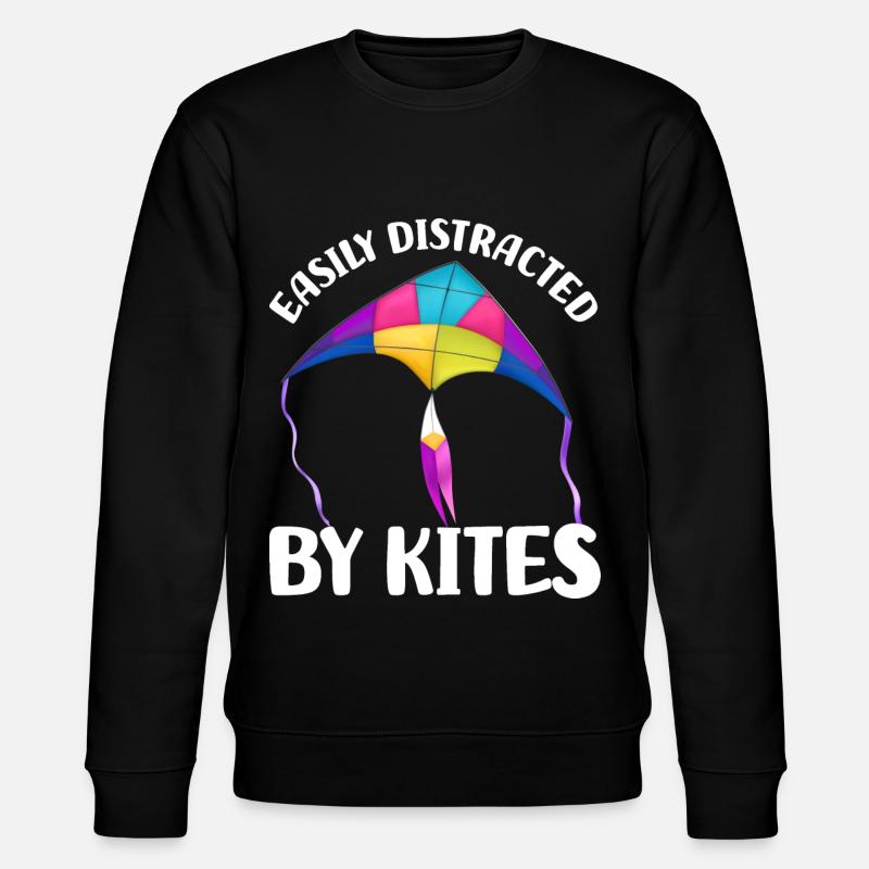 Cadeaux de cerf-volant | Deltaplane - Sweat bio CHANGER Stanley/Stella Unisexe - noir