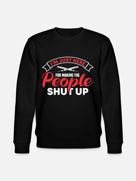 Anesthesia Anesthesia Technician Anesthesiologist - Stanley/Stella CHANGER Unisex Organic Sweatshirt - black