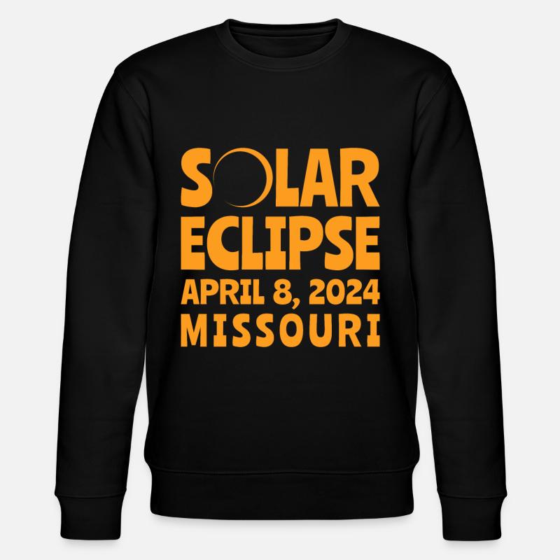 éclipse solaire 2024 Missouri - Sweat bio CHANGER Stanley/Stella Unisexe - noir