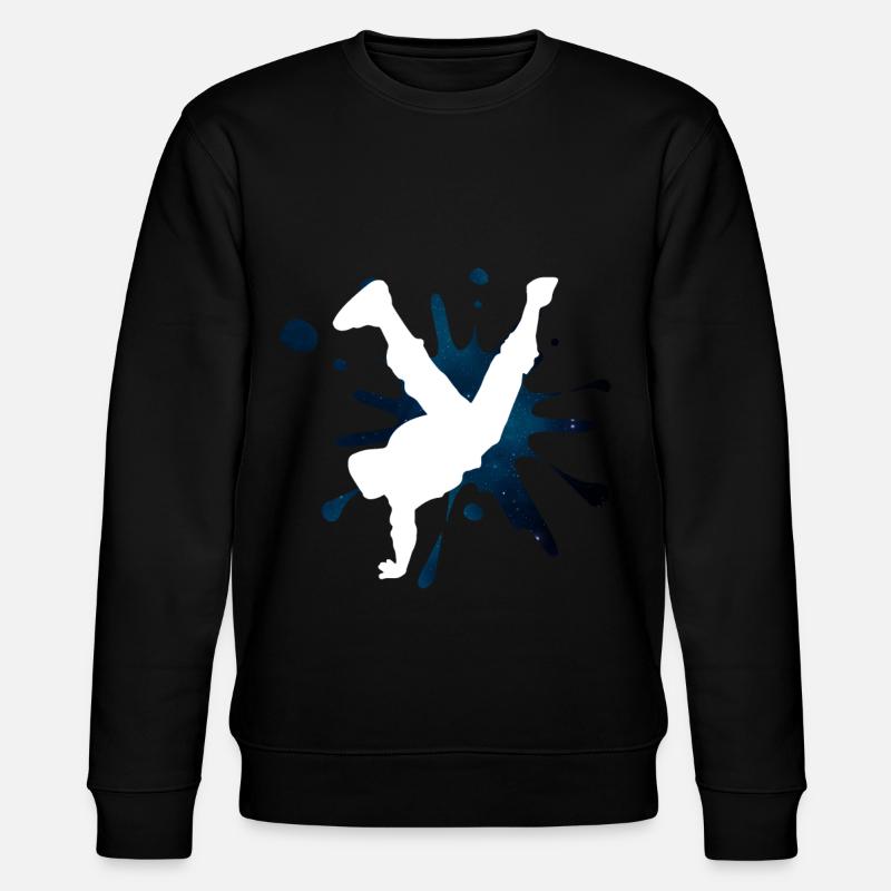 Éclaboussure de breakdance - Sweat bio CHANGER Stanley/Stella Unisexe - noir