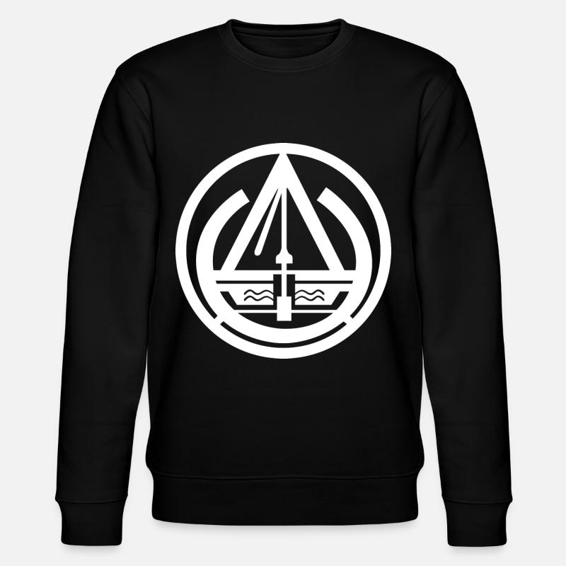 Brunnenbauer Zunftzeichen - Stanley/Stella Unisex Bio-Sweatshirt CHANGER  - Schwarz