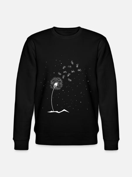 Pusteblume Bicycles - (F.m) - Stanley/Stella CHANGER Unisex Organic Sweatshirt - black