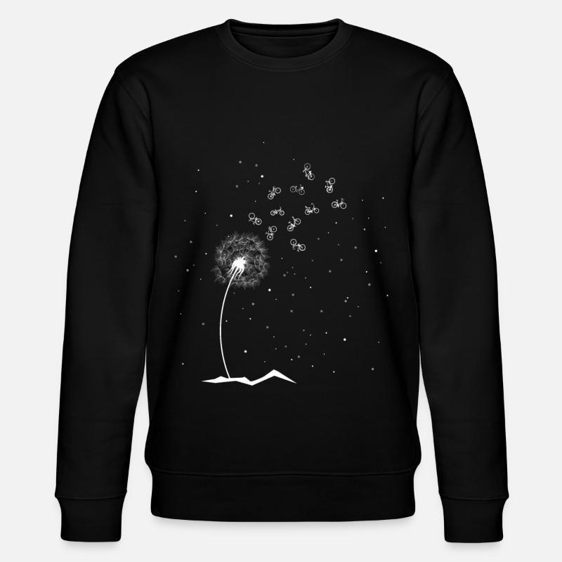 Pusteblume Bicycles - (F.m) - Stanley/Stella CHANGER Unisex Organic Sweatshirt - black