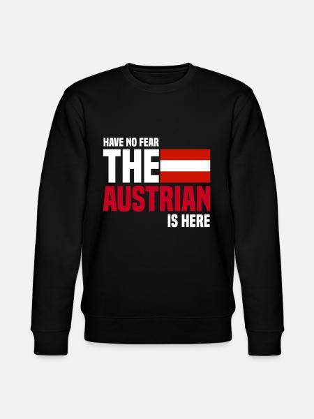 Austria - Stanley/Stella CHANGER Unisex Organic Sweatshirt - black