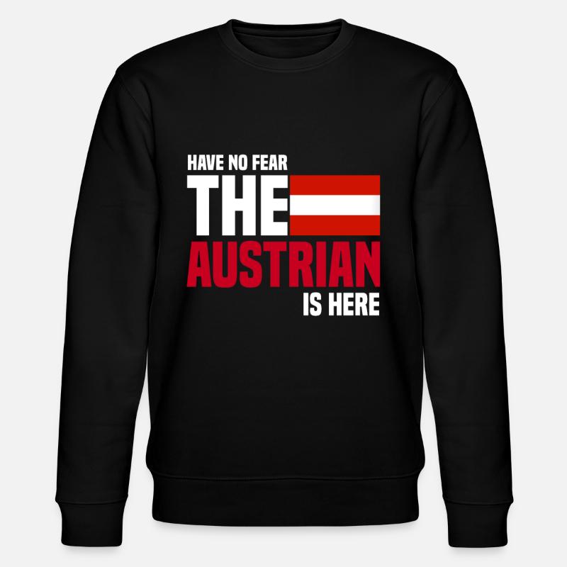 Austria - Stanley/Stella CHANGER Unisex Organic Sweatshirt - black