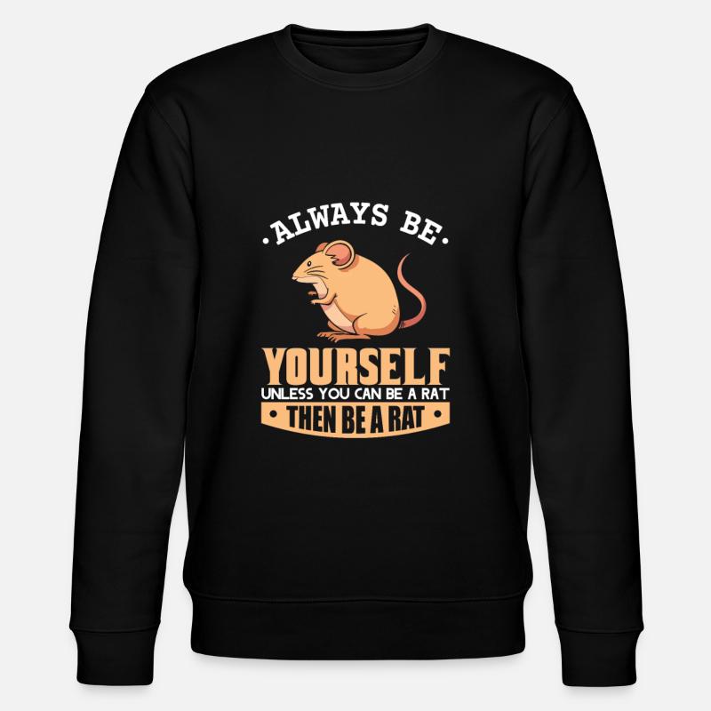 rat - Sweat bio CHANGER Stanley/Stella Unisexe - noir