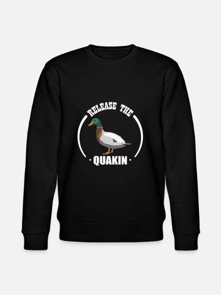 Canard drôle - Sweat bio CHANGER Stanley/Stella Unisexe - noir