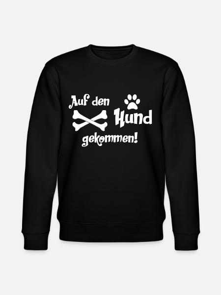 Auf den Hund gekommen! - Stanley/Stella Unisex Bio-Sweatshirt CHANGER  - Schwarz