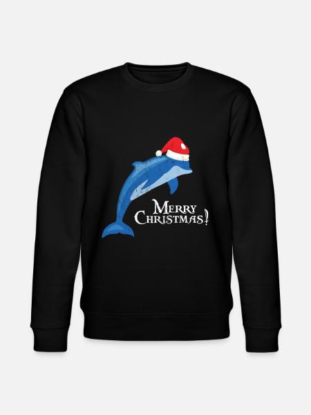 dolphin - Stanley/Stella CHANGER Unisex Organic Sweatshirt - black