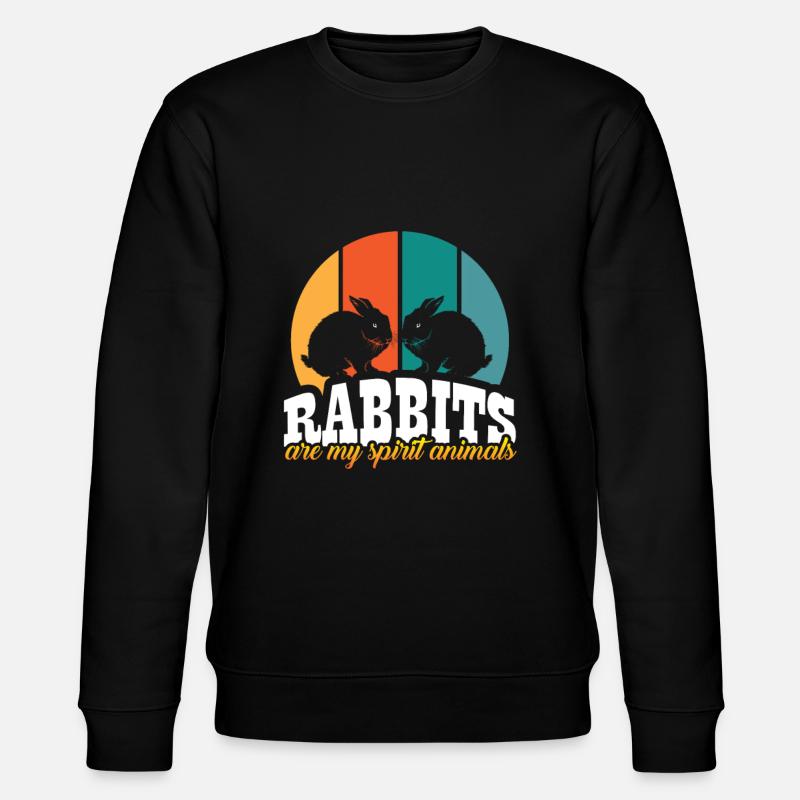 Lapin Lapin - Sweat bio CHANGER Stanley/Stella Unisexe - noir