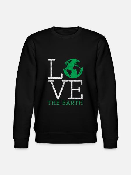 Earth Day - Stanley/Stella CHANGER Unisex Organic Sweatshirt - black