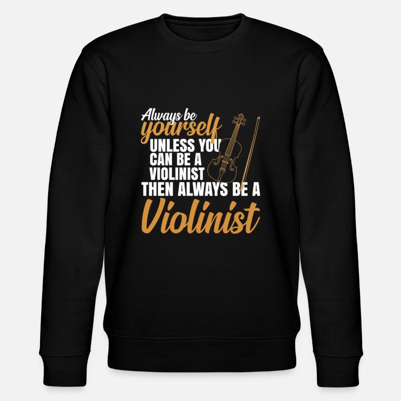 violon - Sweat bio CHANGER Stanley/Stella Unisexe - noir