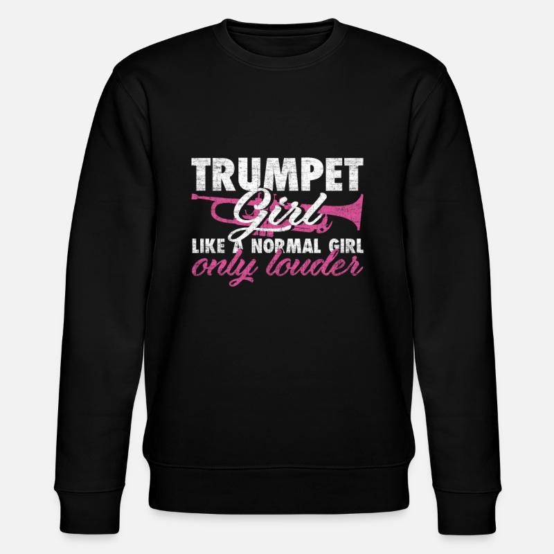 trompette - Sweat bio CHANGER Stanley/Stella Unisexe - noir