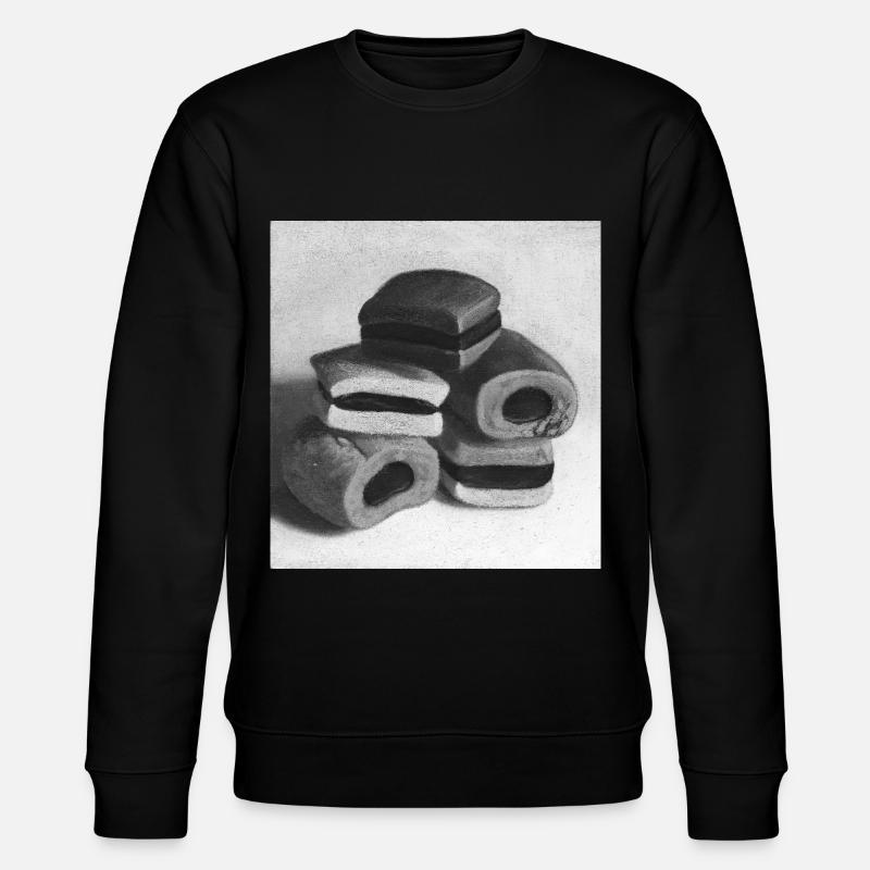 licorice - Stanley/Stella CHANGER Unisex Organic Sweatshirt - black