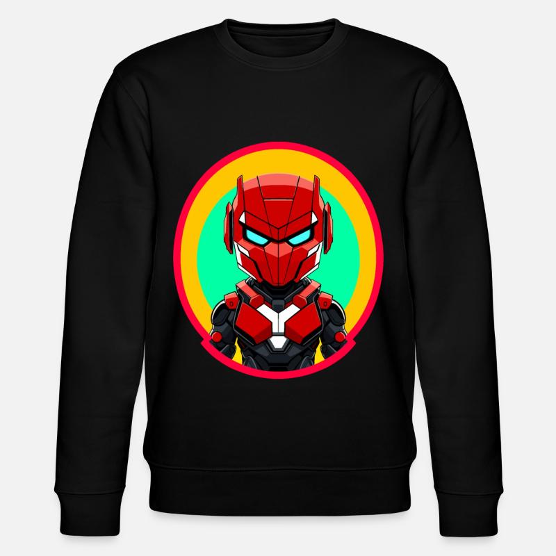 Bébé Robot - Sweat bio CHANGER Stanley/Stella Unisexe - noir