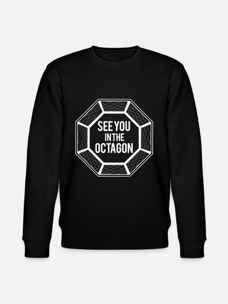 See you MMA boxing - Stanley/Stella CHANGER Unisex Organic Sweatshirt - black