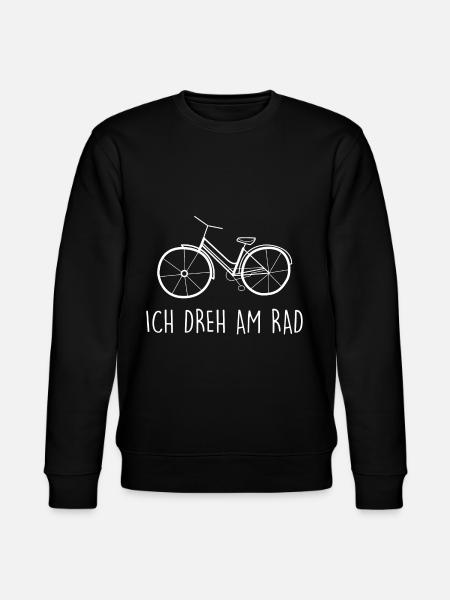 Fahrrad - Stanley/Stella Unisex Bio-Sweatshirt CHANGER - Schwarz