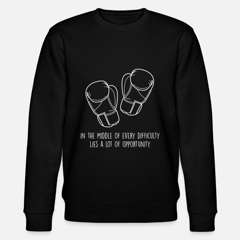 Boxen - Stanley/Stella Unisex Bio-Sweatshirt CHANGER - Schwarz