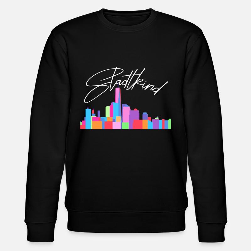Stadtkind - Stanley/Stella Unisex Bio-Sweatshirt CHANGER - Schwarz