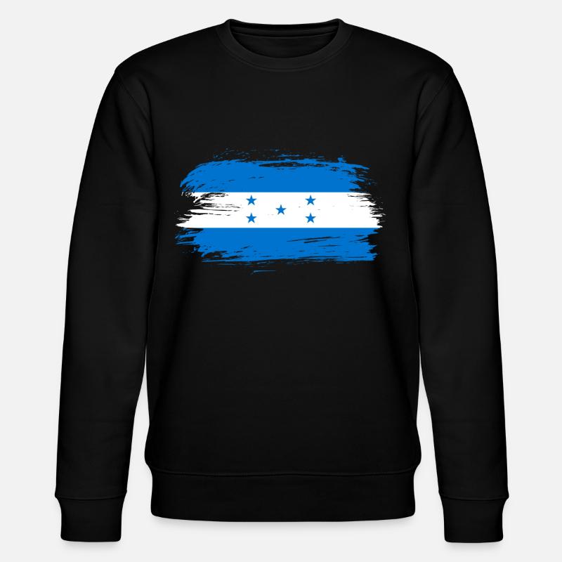 Drapeau du Honduras drapeau - Sweat bio CHANGER Stanley/Stella Unisexe - noir