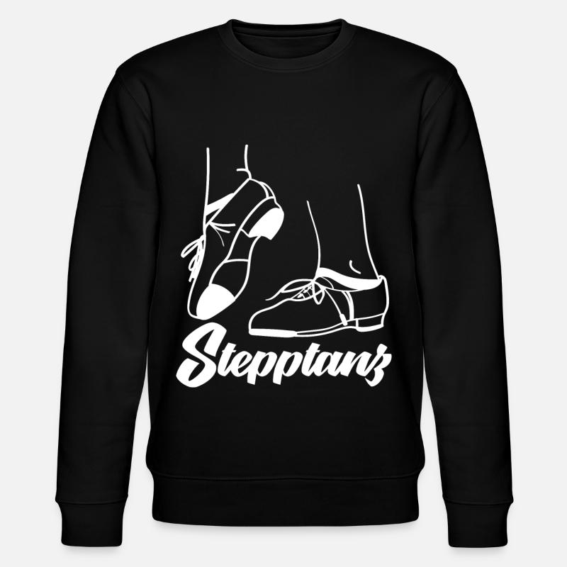 Stepptanz - Stanley/Stella Unisex Bio-Sweatshirt CHANGER  - Schwarz