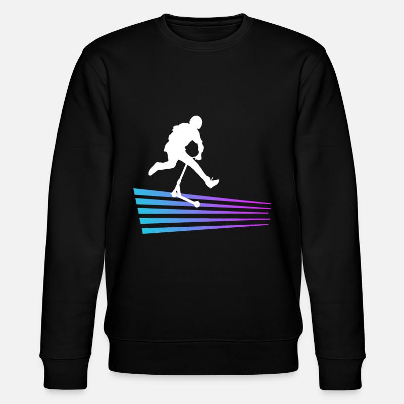 freestyle scooter - Stanley/Stella CHANGER Unisex Organic Sweatshirt - black