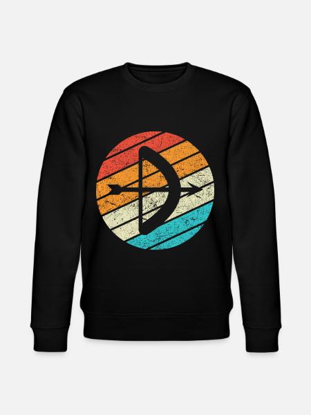 Archery Gift Saying Archery - Stanley/Stella CHANGER Unisex Organic Sweatshirt - black