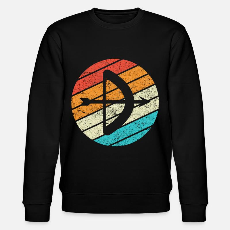 Archery Gift Saying Archery - Stanley/Stella CHANGER Unisex Organic Sweatshirt - black