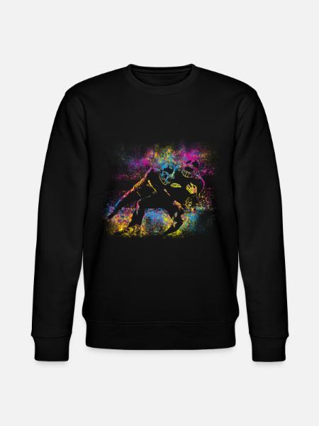 Colori del calcio - Felpa ecologica unisex CHANGER di Stanley/Stella - nero