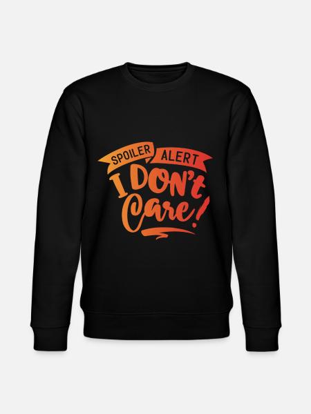 Antisocial - Spoiler Warning - c - Stanley/Stella CHANGER Unisex Organic Sweatshirt - black