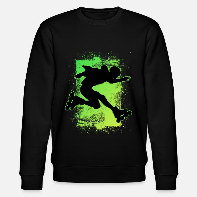 Rollerblades rollers - Sweat bio CHANGER Stanley/Stella Unisexe - noir