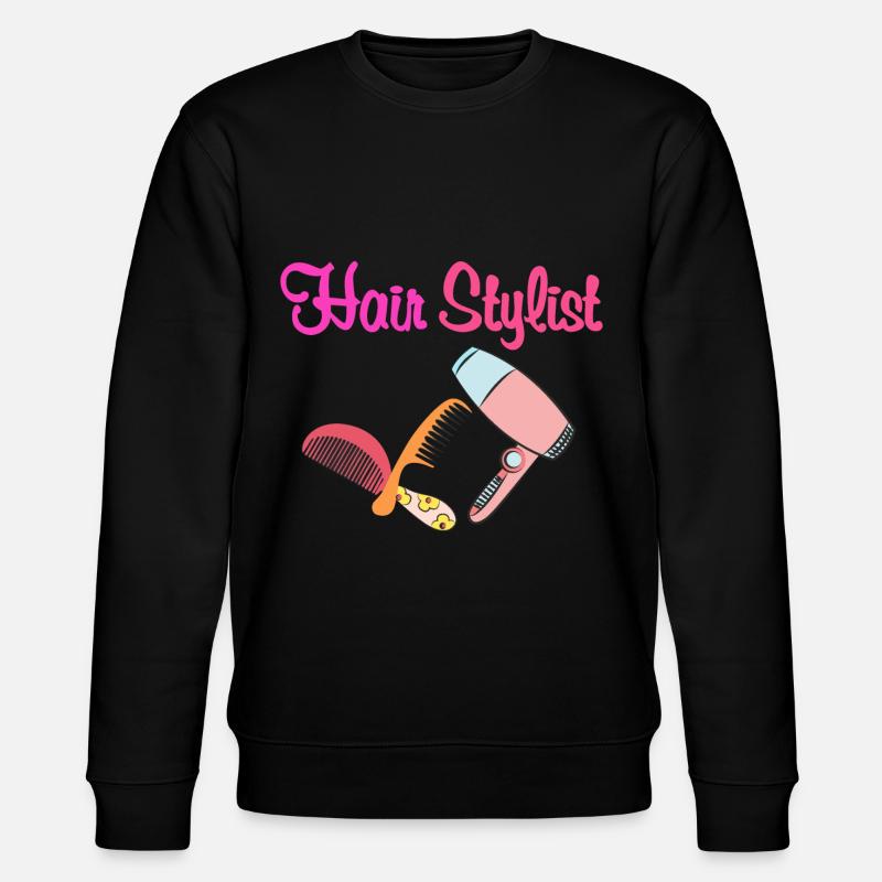 Hair Stylist - Stanley/Stella Unisex Bio-Sweatshirt CHANGER  - Schwarz