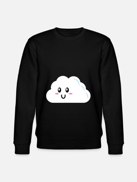 Clouds gift - Stanley/Stella CHANGER Unisex Organic Sweatshirt - black