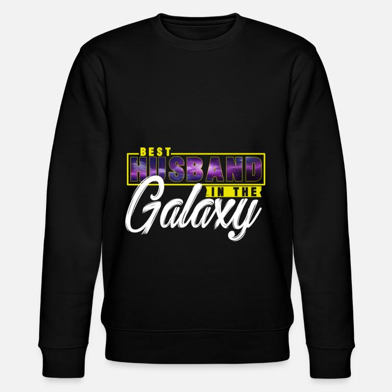 Husband gift wedding day - Stanley/Stella CHANGER Unisex Organic Sweatshirt - black