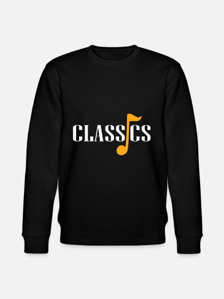 classical music gift classic - Stanley/Stella CHANGER Unisex Organic Sweatshirt - black