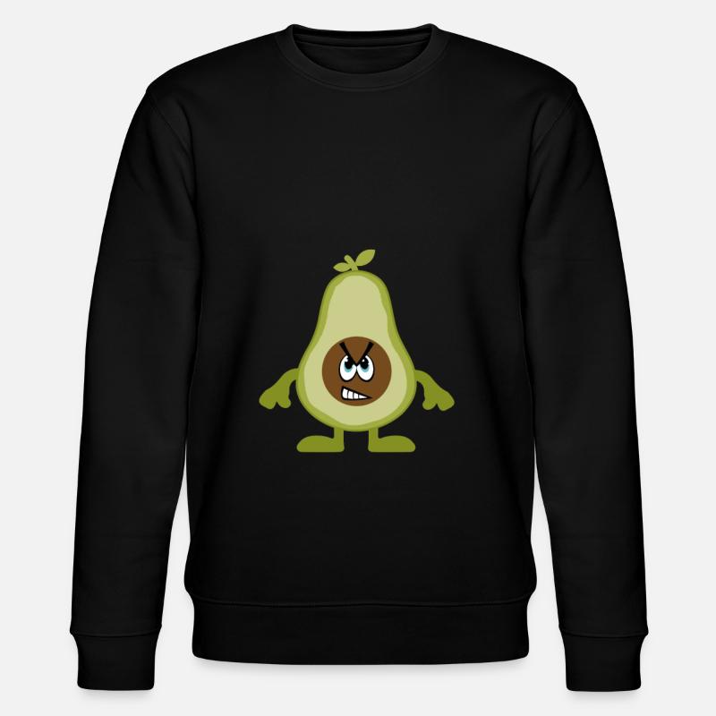 Avocado gift - Stanley/Stella CHANGER Unisex Organic Sweatshirt - black