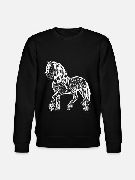 Cheval - Sweat bio CHANGER Stanley/Stella Unisexe - noir