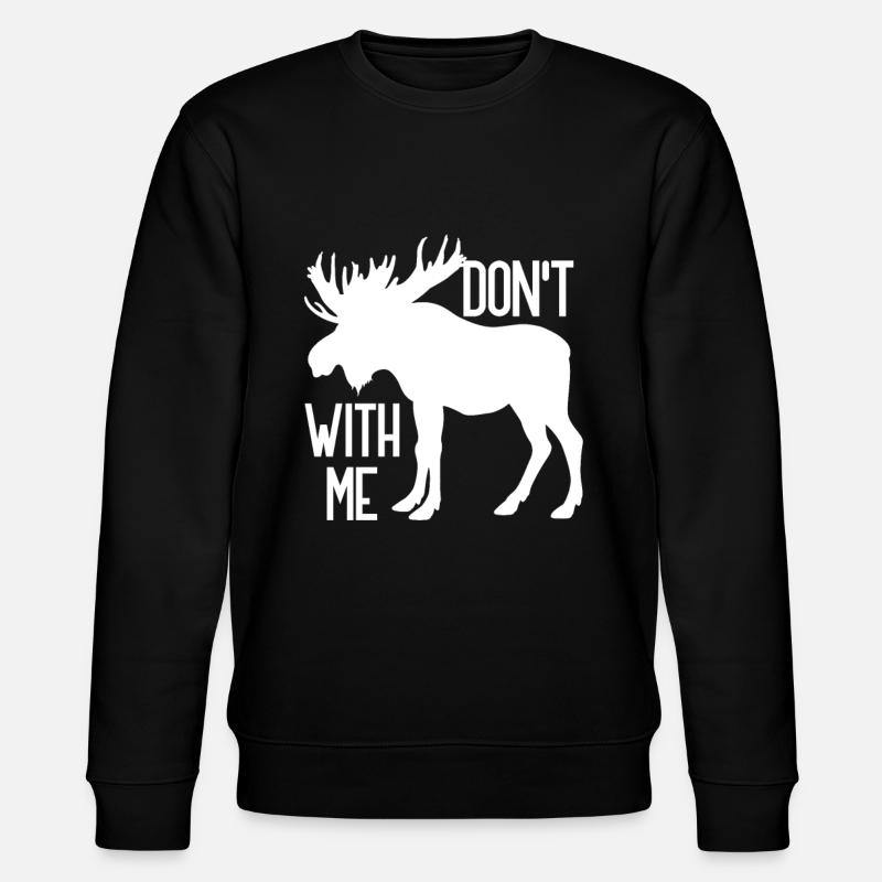 Moose pun - Sweat bio CHANGER Stanley/Stella Unisexe - noir