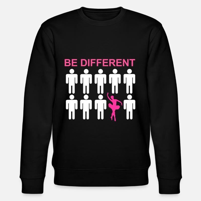 Ballet dancer - Stanley/Stella CHANGER Unisex Organic Sweatshirt - black