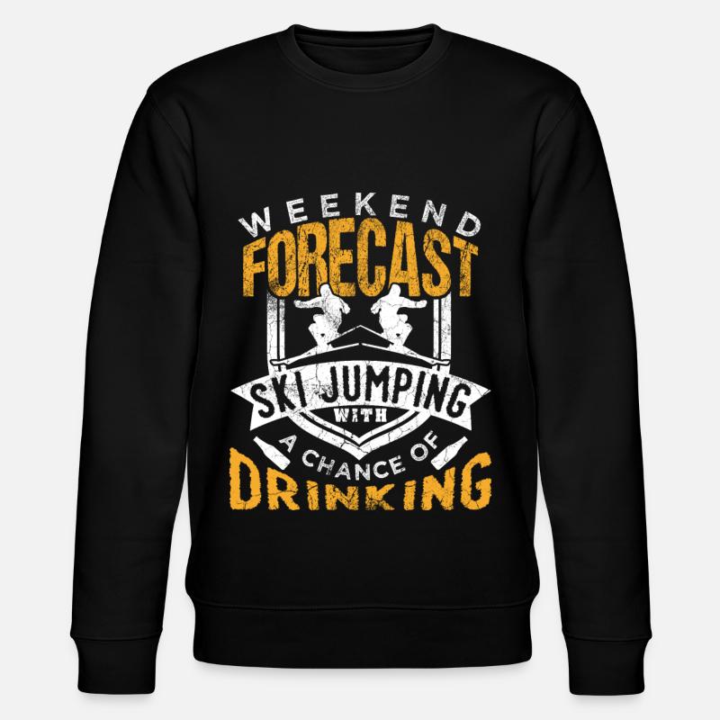 Ski Sauter - Sweat bio CHANGER Stanley/Stella Unisexe - noir