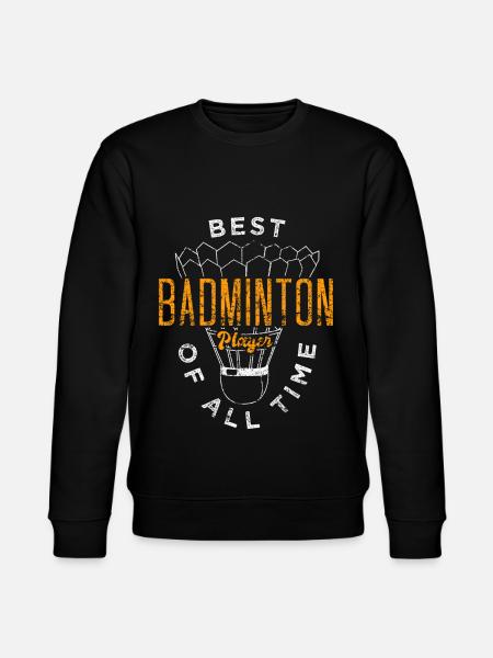badminton - Stanley/Stella CHANGER Unisex Organic Sweatshirt - black