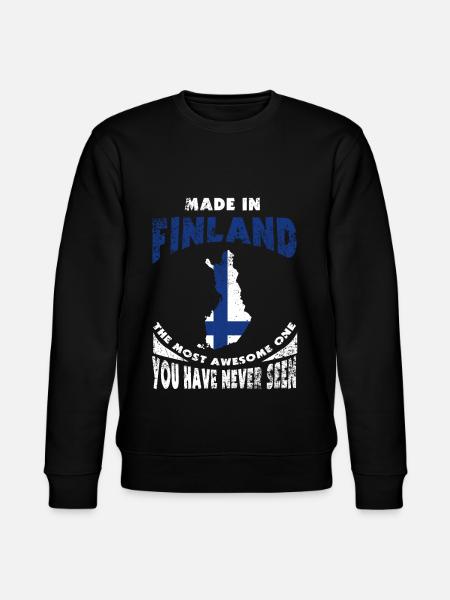 Finland - Stanley/Stella CHANGER Unisex Organic Sweatshirt - black