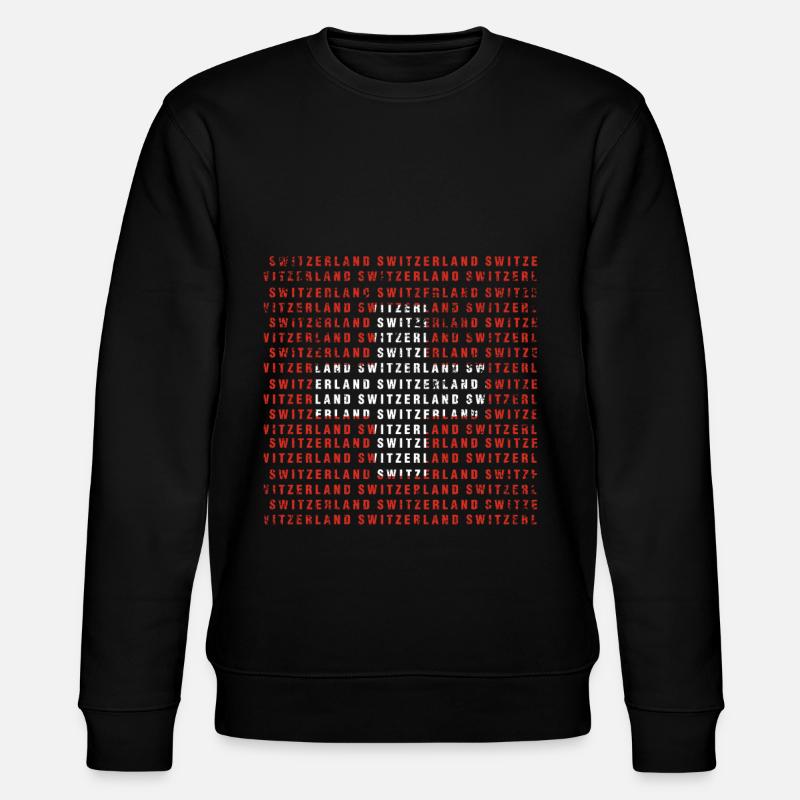 Suisse - Sweat bio CHANGER Stanley/Stella Unisexe - noir