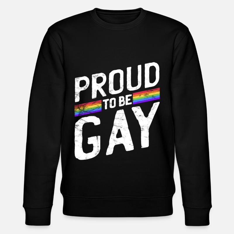 Gay Pride - Stanley/Stella Unisex Bio-Sweatshirt CHANGER - Schwarz