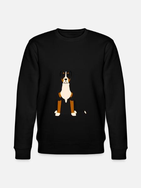 Grosser Schweizer Sennenhund - Stanley/Stella CHANGER Unisex Organic Sweatshirt - black