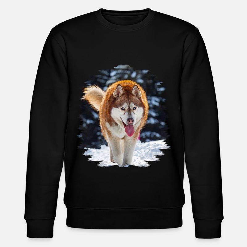 Husky - Stanley/Stella Unisex Bio-Sweatshirt CHANGER  - Schwarz