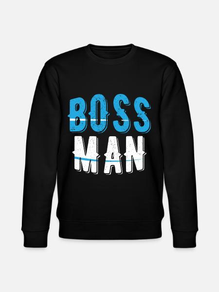 Boss Cool Gift - Stanley/Stella CHANGER Unisex Organic Sweatshirt - black