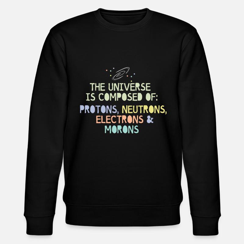 Univers - Sweat bio CHANGER Stanley/Stella Unisexe - noir