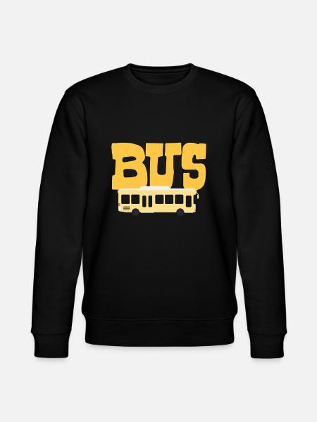 Bus - Stanley/Stella CHANGER Unisex Organic Sweatshirt - black